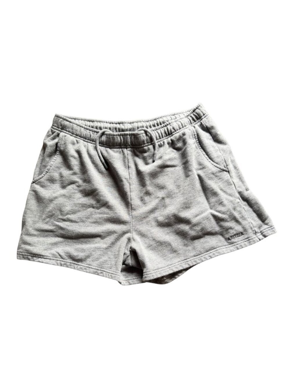 Aritzia Cozy Sweatfleece Mega Hi-Rise Mini Short